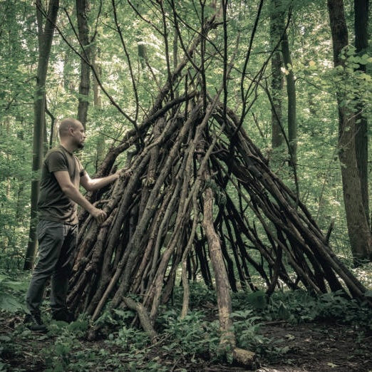 Primitive Shelter Building
